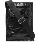 Moncler - Glossed-Nylon Messenger Bag - Black