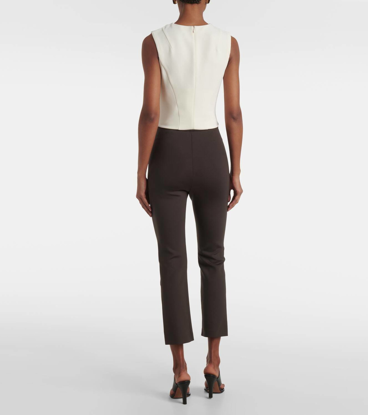 Fforme Shim cropped jersey slim pants