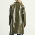MM6 Maison Margiela Women's Coat in Forest Green