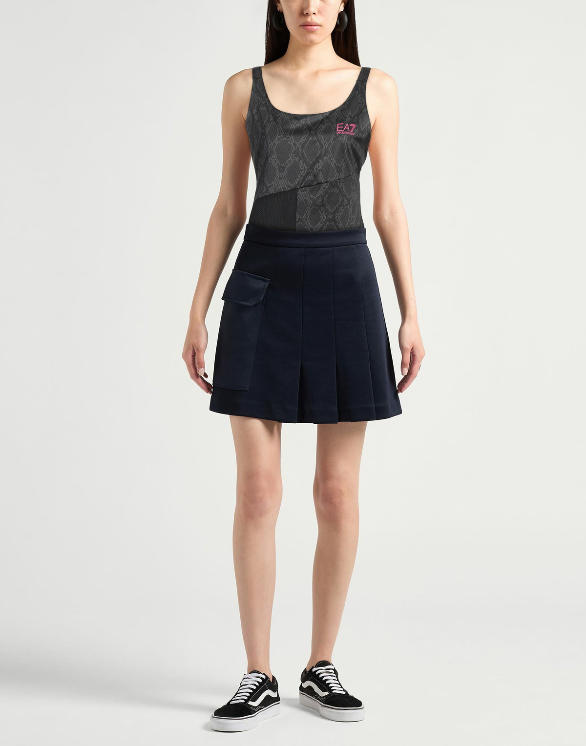 Ea7 Womens Tank top in Black