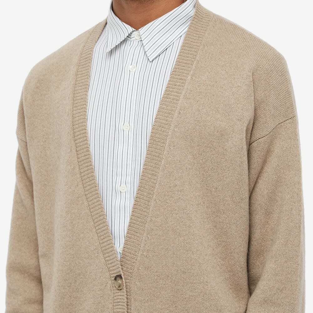 A.P.C. Men's x Jane Birkin Jane Cashmere Cardigan in Beige