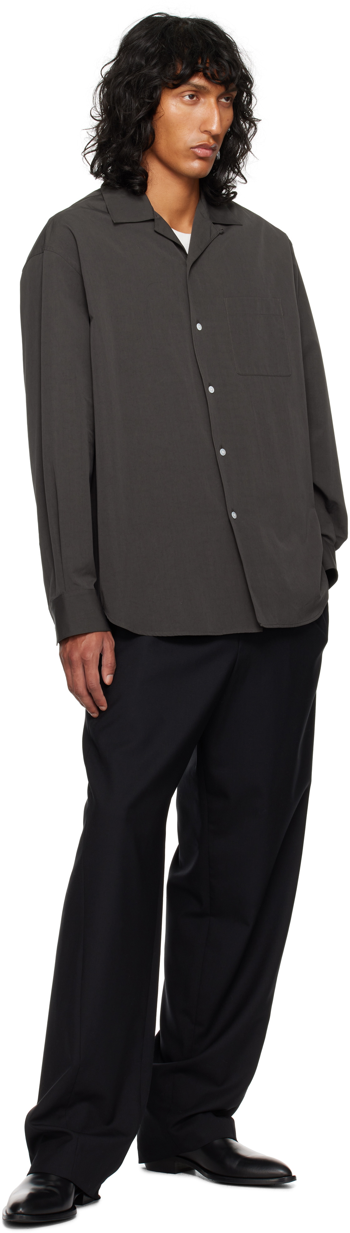 The Row Black Konan Trousers The Row