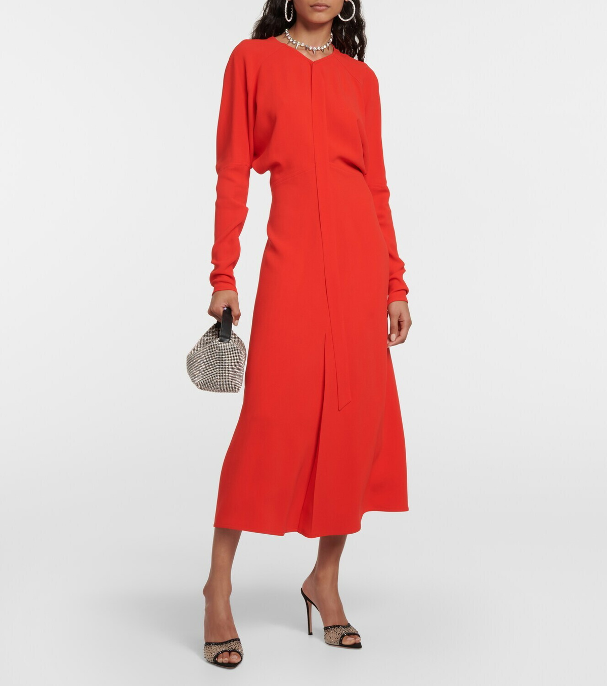 (Gianvito Rossi)Suede and mesh ミュール(SALE!国内発送) uploading-1339027-jpg20220808-
