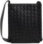 Bottega Veneta Black Small Flat Loop Pouch