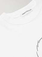 UNDERCOVER - Printed Cotton-Jersey T-Shirt - White
