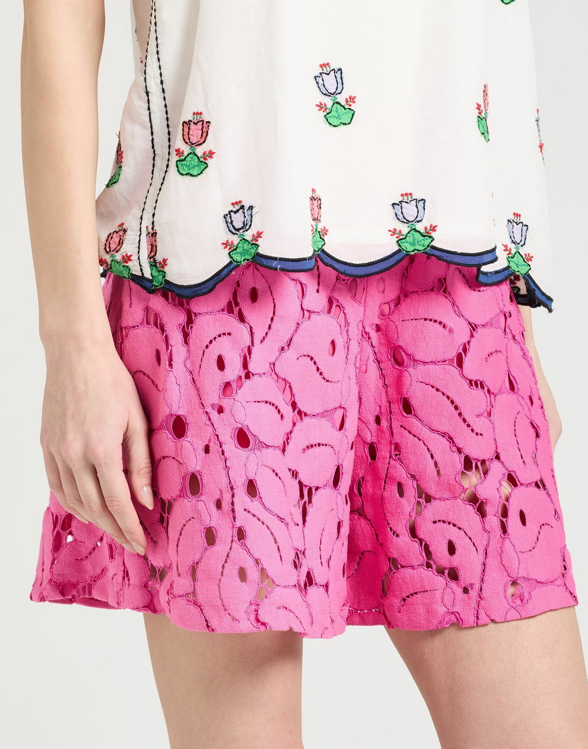Jijil Womens Shorts & Bermuda Shorts Fuchsia