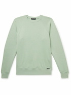 TOM FORD - Cotton-Blend Jersey Sweatshirt - Green