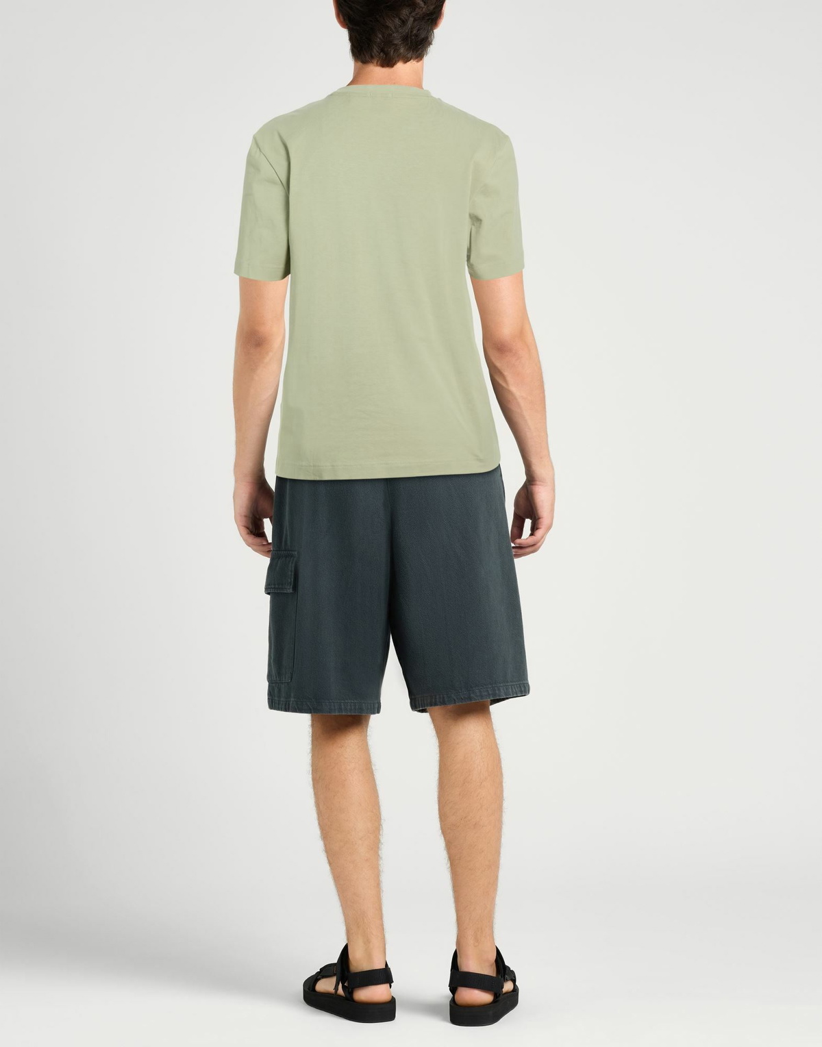 Boss Mens T-shirt in Sage green