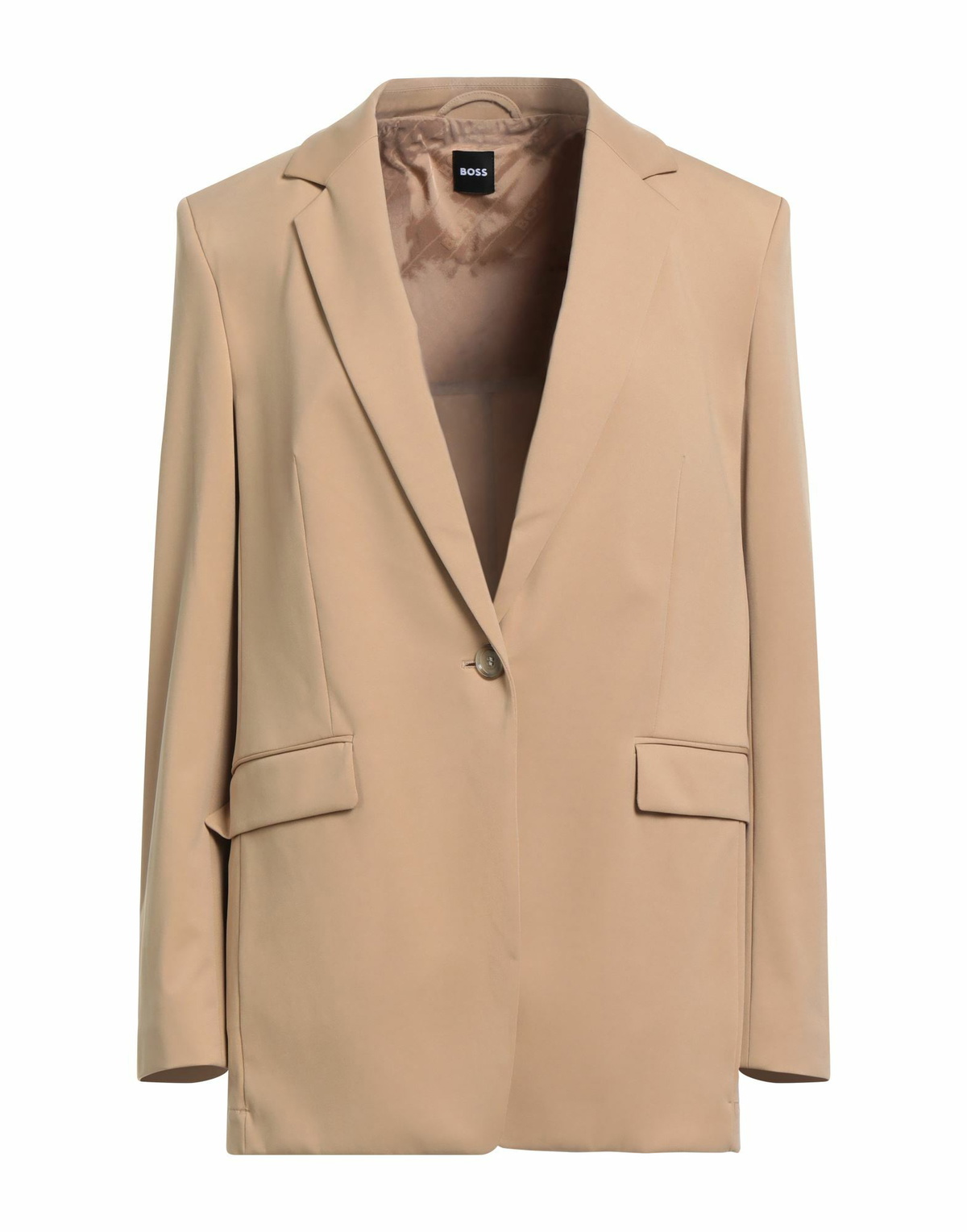 Boss Womens Blazer Camel