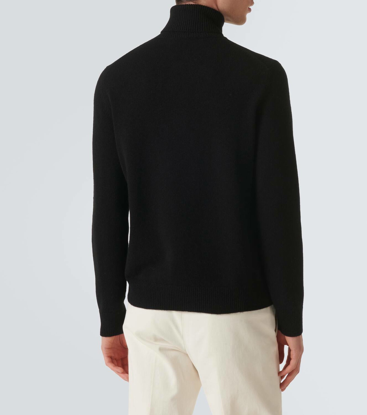 Ralph Lauren Purple Label Polo Bear cashmere turtleneck sweater