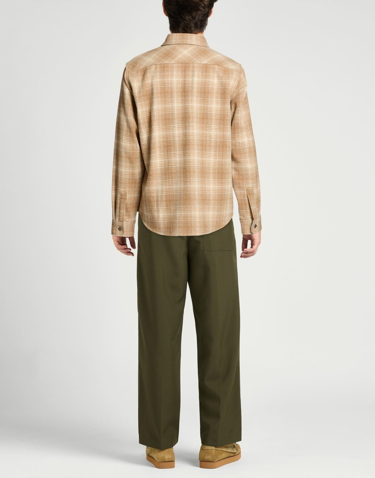Woolrich Mens Shirt Sand
