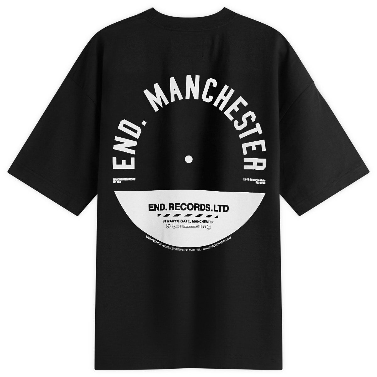 END. City Series 2.0 Manchester T-Shirt in Black