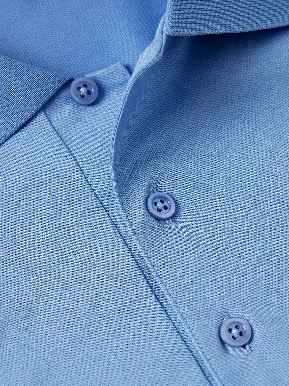 Charvet - Cotton Polo Shirt - Blue