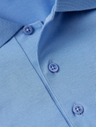 Charvet - Cotton Polo Shirt - Blue