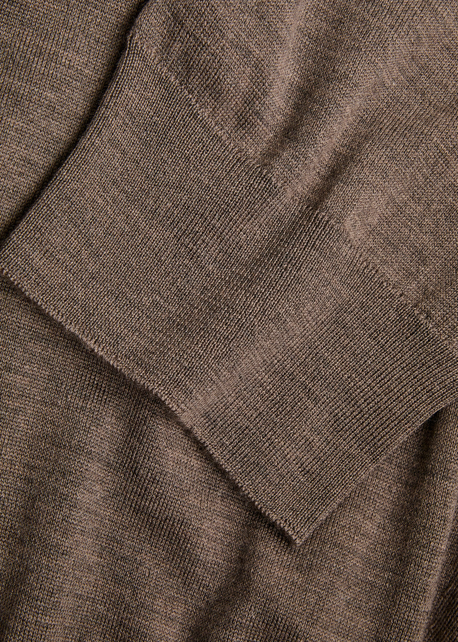 John Smedley Henning Wool Sweatpants Light Brown