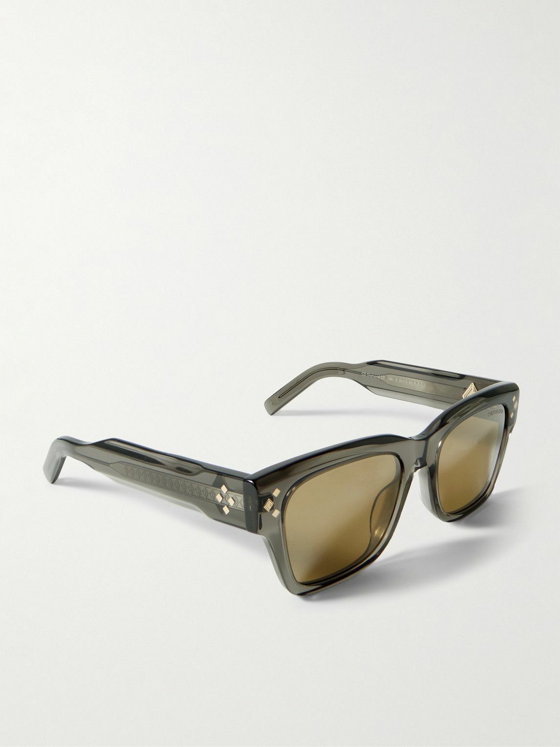 Dior Eyewear - CD Diamond S2I D-Frame Acetate and Silver-Tone Sunglasses
