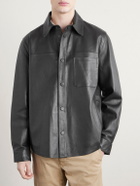 Slowear - Leather Overshirt - Brown