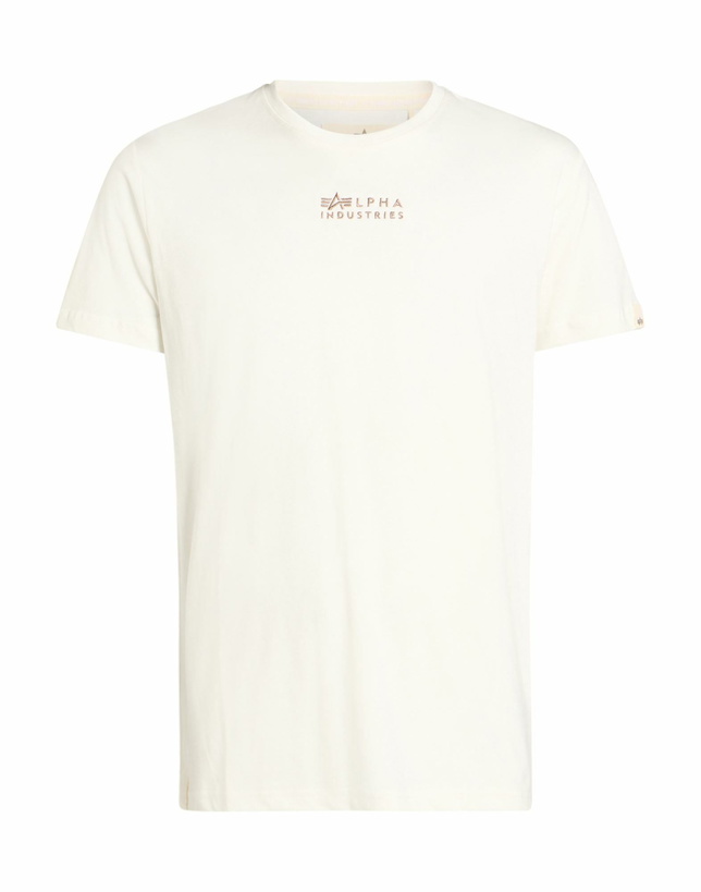 Photo: Alpha Industries Mens T-shirt Ivory