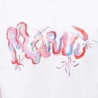 Marni Men's Scribe Logo T-Shirt in Lily White