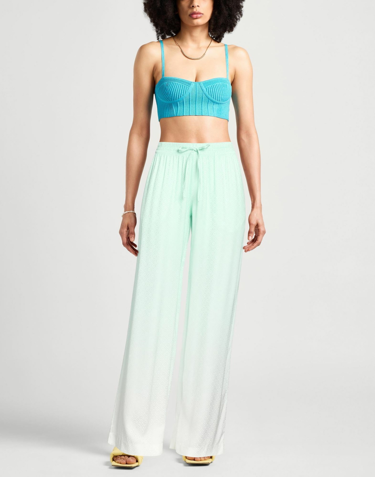 Casablanca Womens Pants Light in Green