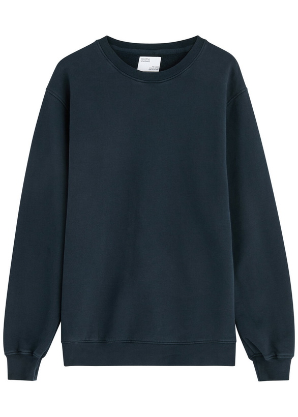 Photo: Colorful Standard Cotton Sweatshirt Navy