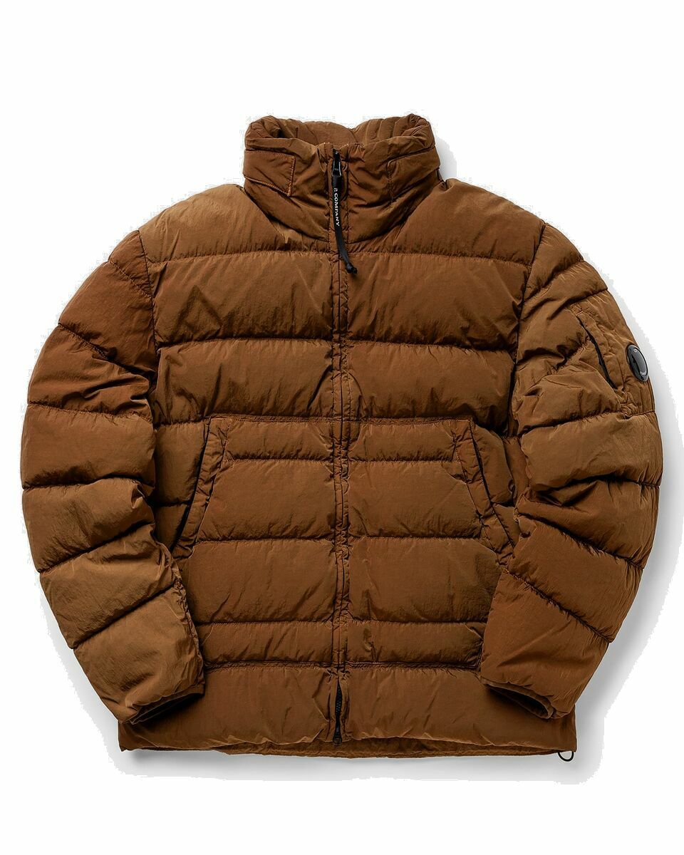 Photo: C.P. Company Eco Chrome R Down Jacket Brown - Mens - Down & Puffer Jackets