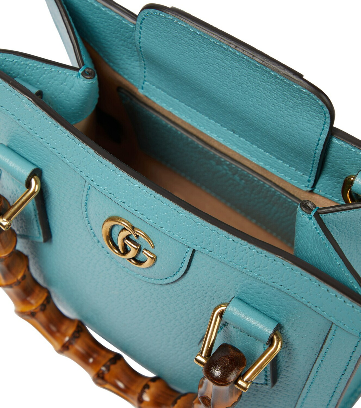 Gucci - Diana Mini leather tote bag