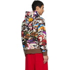BAPE Multicolor Hybrid Camo Shark Pullover Hoodie