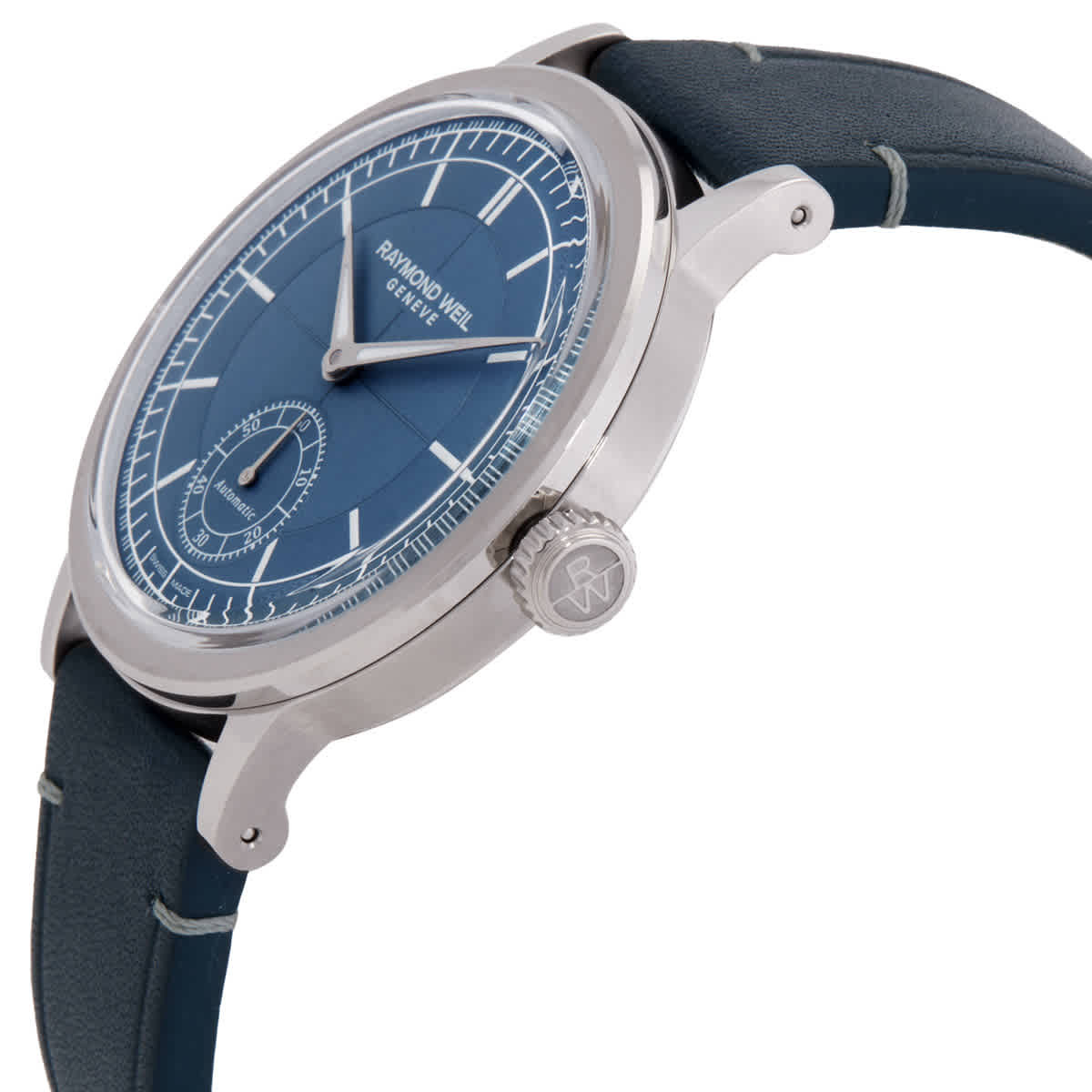 Raymond Weil Millesime Automatic Blue Dial Mens Watch 2930-STC-50011