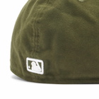 New Era NY Yankees Moleskin 59Fifty Cap in Dark Green