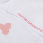 Carne Bollente Women's Love My Feet Sock in White