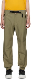 Moncler Grenoble Khaki Day-Namic Trousers