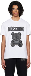 Moschino White Teddy Bear T-Shirt