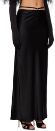 Anna October Black Simonett Maxi Skirt