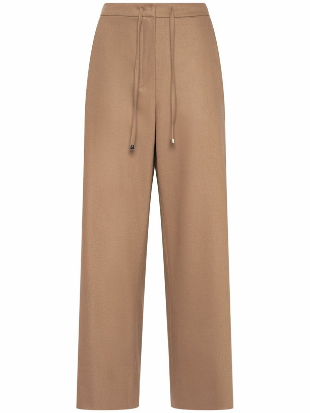 Photo: 'S MAX MARA Floria Wool Blend Flannel Straight Pants