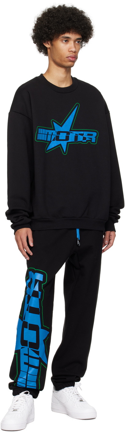 Members of the Rage Black Oversized Sweatshirt