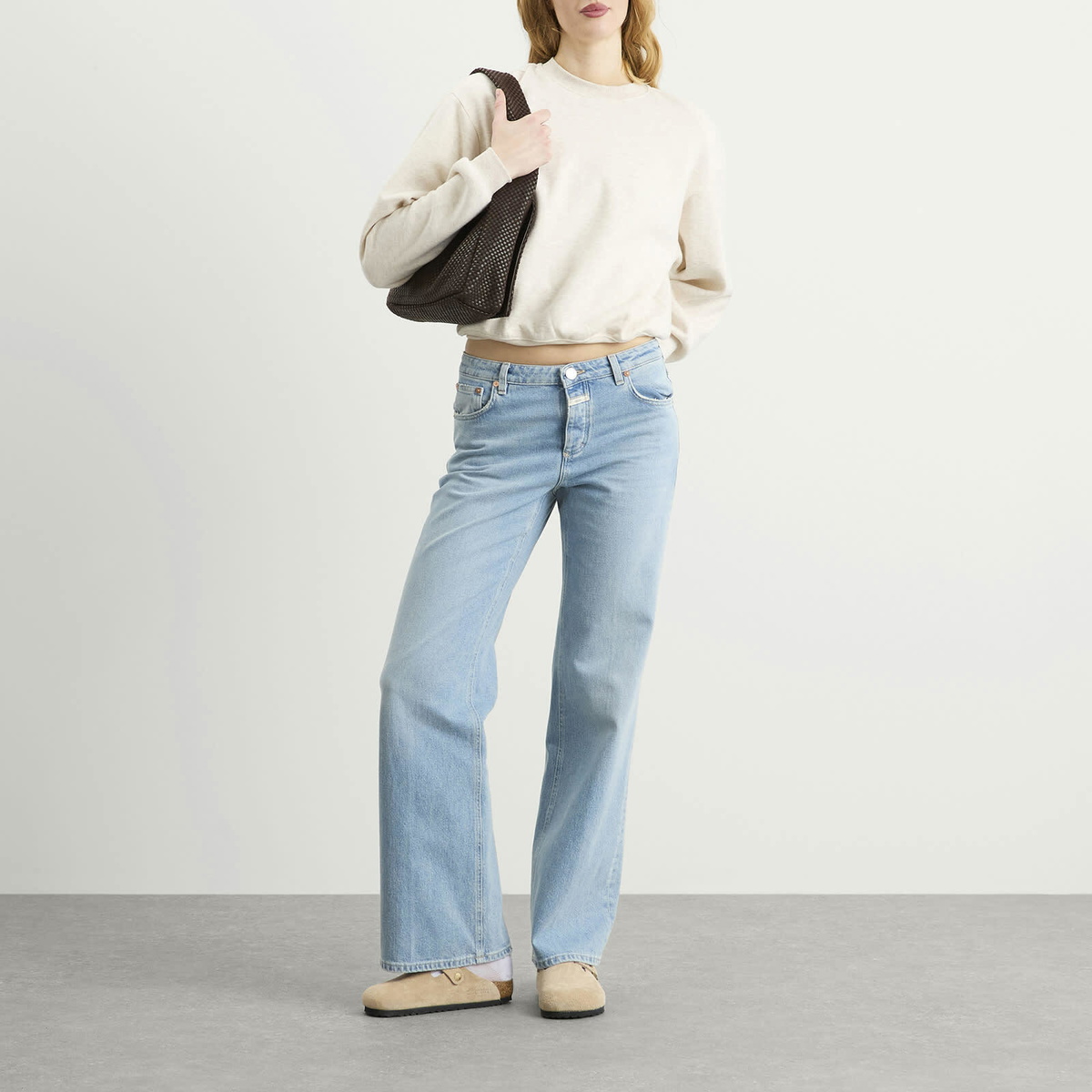 Closed Women's Gillian Baggy Jeans in Light Blue