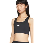 Nike Black Swoosh Bra