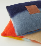 Loewe Striped mohair and wool-blend cushion