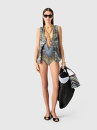 Missoni - Zig zag one-piece swimsuit with sequin application, Women, Multicoloured