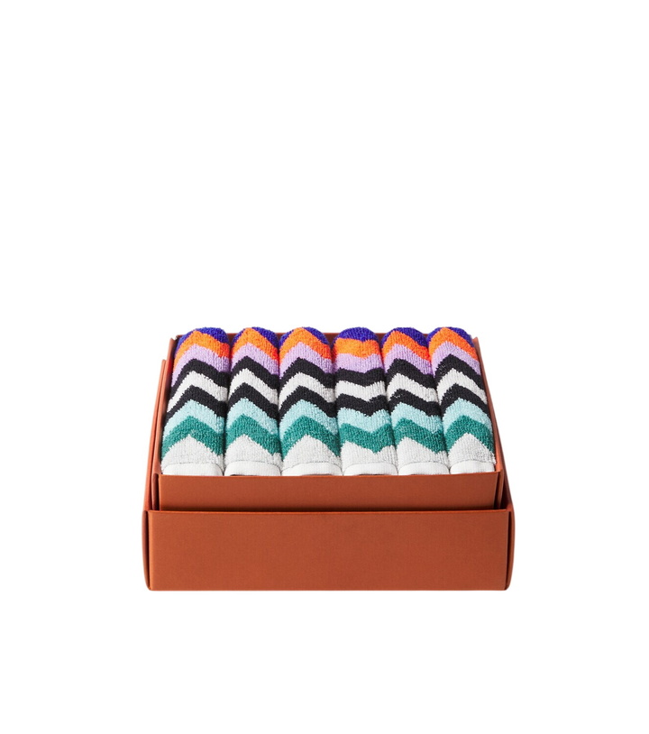 Photo: Missoni Best set of 6 cotton terry face towels