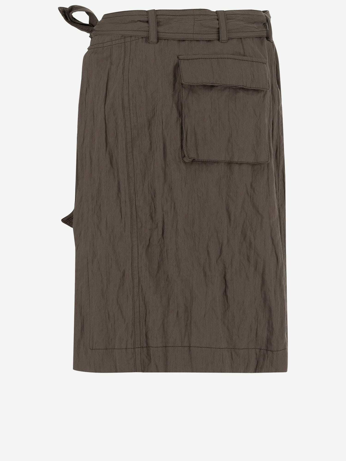 スカート Ferragamo Wrap Skirt Made Of Cotton Blend Ferragamo Wrap Skirt Made Of Cotton Blend Salvatore Ferragamo