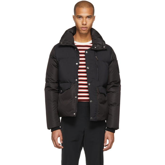 Photo: Moncler Black Down Cuzco Jacket