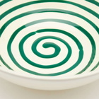 The Conran Shop Modella Bowl in Green Swirl