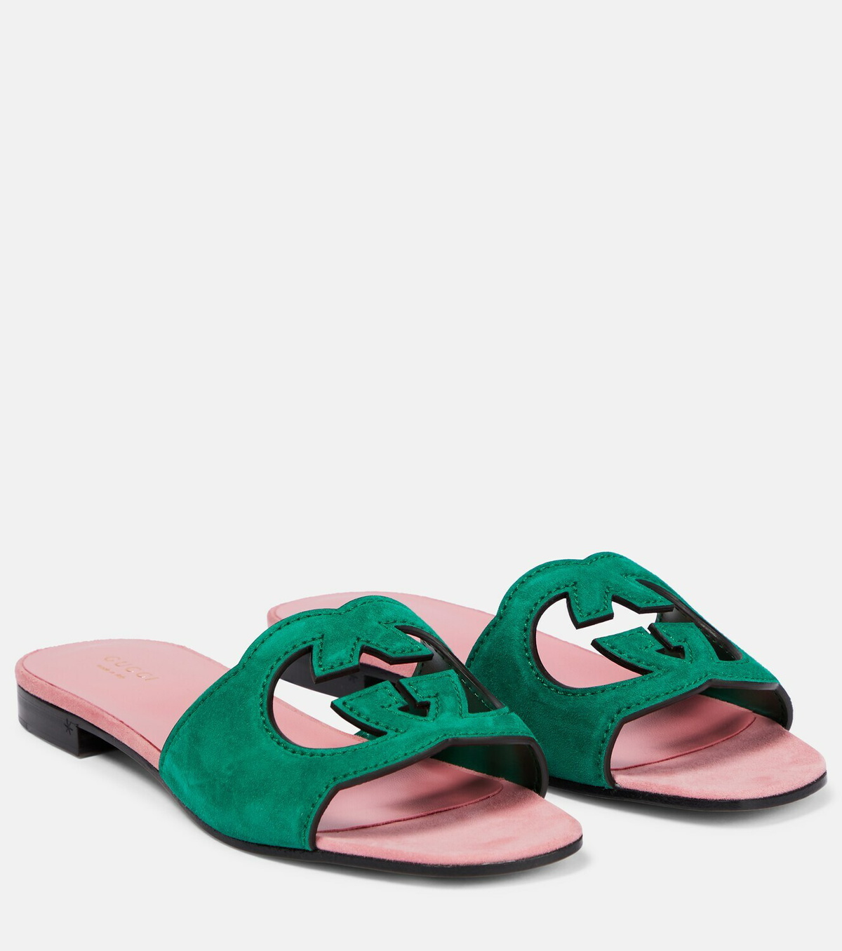 Gucci cheap suede sandals