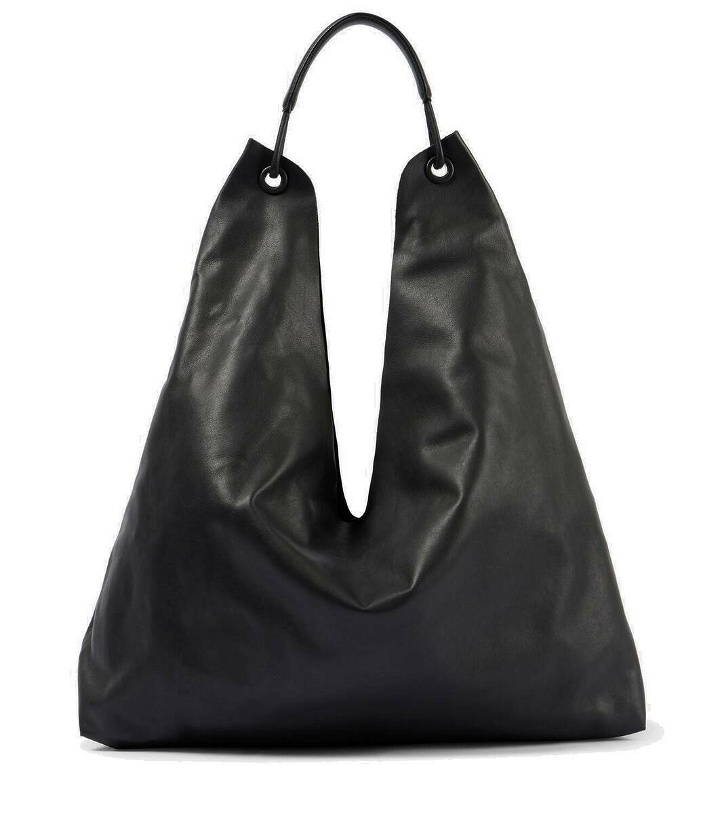 Photo: The Row Bindle 3 leather tote bag