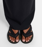 Christopher Esber Freya satin thong sandals