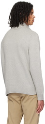 Polo Ralph Lauren Gray Half-Zip Sweater