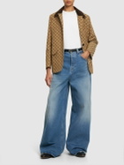 GUCCI - Denim Pants W/ Slim Horsebit