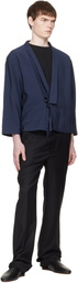 Kenzo Navy Kenzo Paris Kimono Jacket